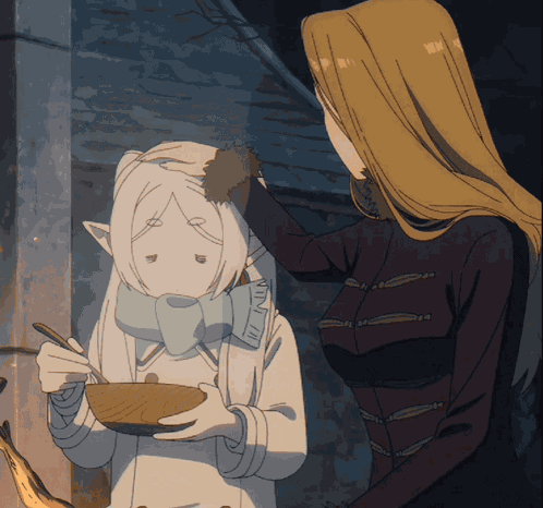 Frieren Pat GIF