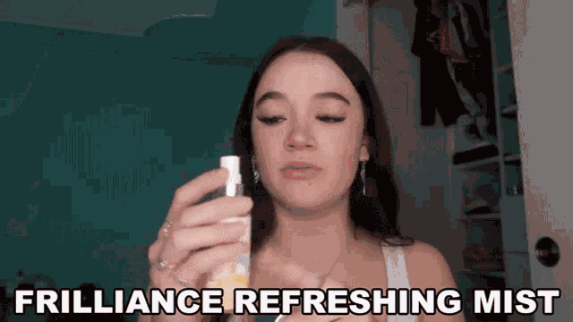 Frilliance Refreshing Mist Fiona Frills GIF