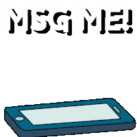 Frog Message Me Sticker