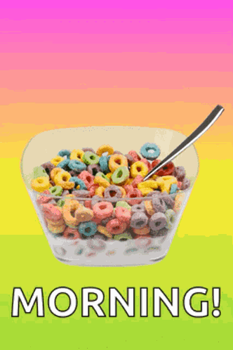 Froot Loops Cereal GIF