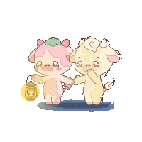 Frootymoo Cute Cow Sticker