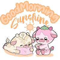 Frootymoo Cute Cow Sticker