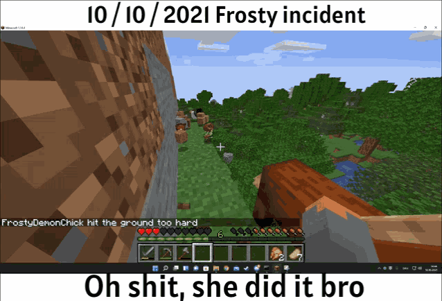 Frosty Incident Meme
