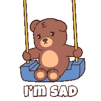 Frown Sad Sticker