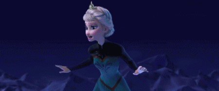 Frozen Let It Go GIF