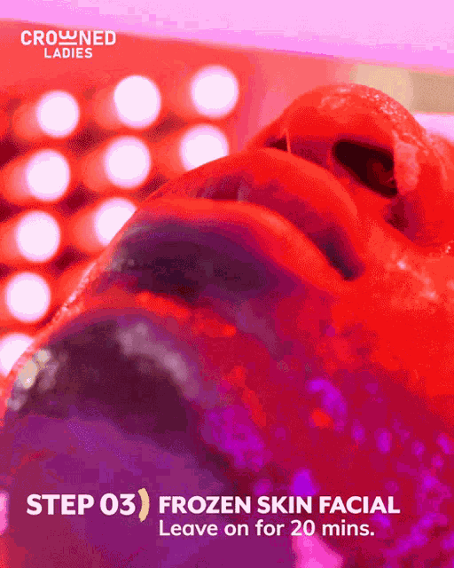 Frozen Skin Facial Facial Care GIF