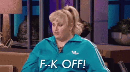 Fuck Off Rebel Wilson GIF