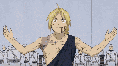 Fullmetal Alchemist Edward Elric GIF