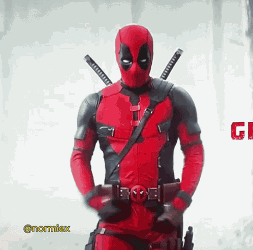 Funny Dance Deadpool GIF