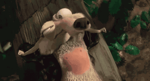 Funny Scrat Scrat Scream GIF