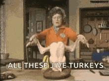 Funny Turkey GIF