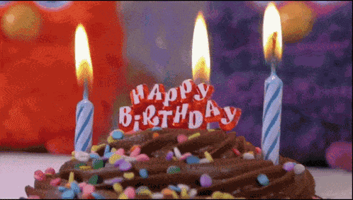 Furby Happy Birthday GIF