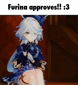 Furina Approves GIF