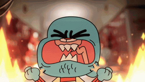 Furioso Gumball GIF