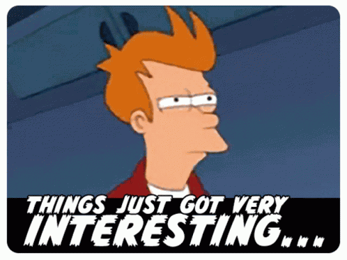 Futurama Things Just Got Interesting GIF