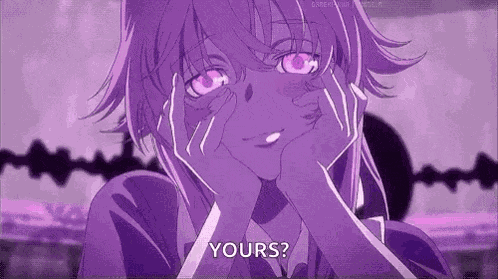 Future Diary Yuno GIF
