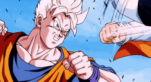 Future Gohan Android 17 GIF