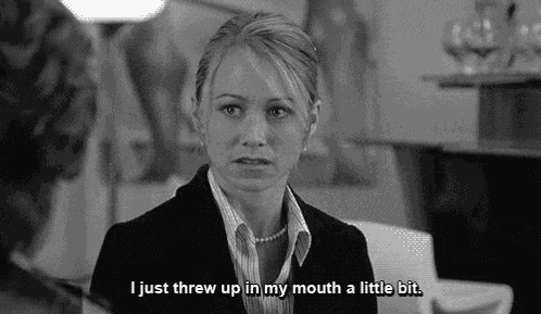 Gag Threw Up In Mouth GIF