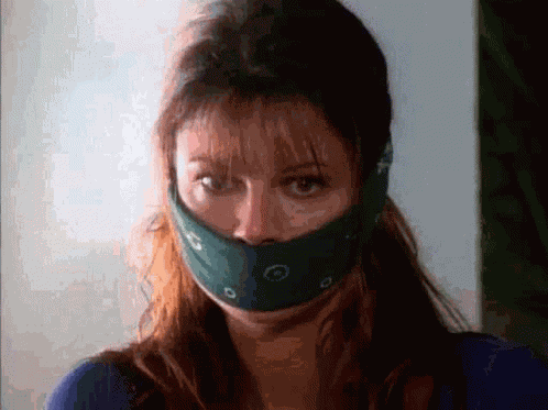 Gagged GIF