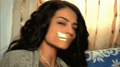 Gagged Tapegagged GIF