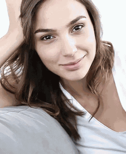 Gal Gadot Talks About Her Movies GIF