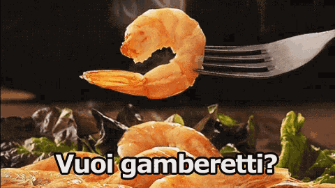 Gamberetti Crostacei Gameretti Fritti GIF
