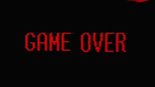 Game Over GIF