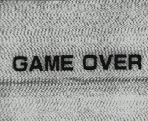 Game Over GIF