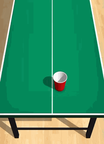 Game Pigeon Cup Pong GIF