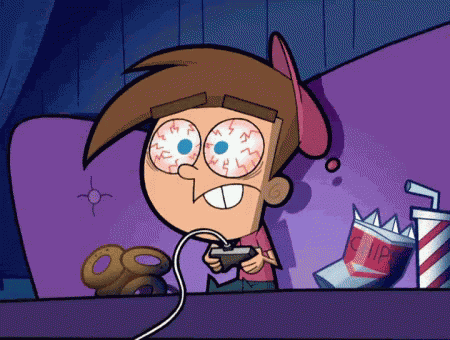 Gaming Timmy Turner GIF