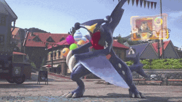 Garchomp Pokken GIF