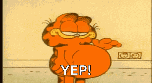 Garfield Fulltummy GIF