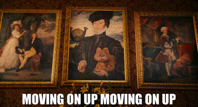 Garfield Moving On Up GIF