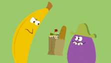Gasp Top Banana GIF