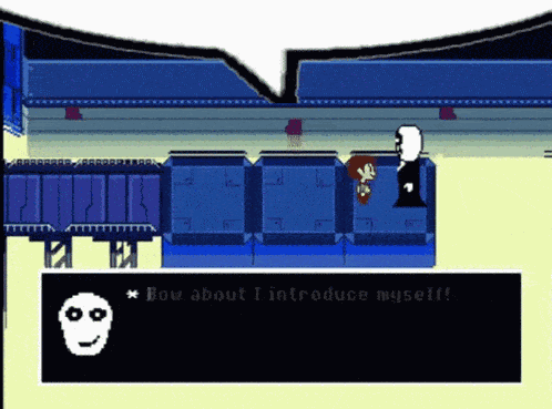 Gaster Chara GIF