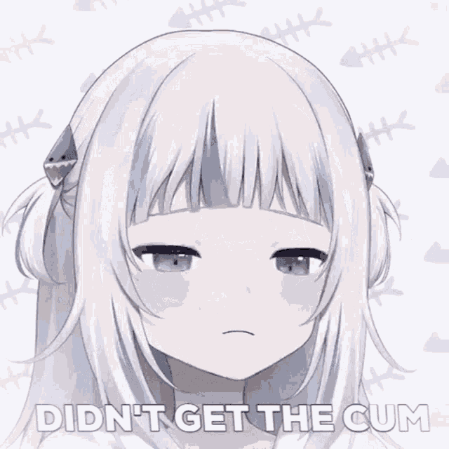 Gawr Gura Cum Gawr Gura No Cum GIF