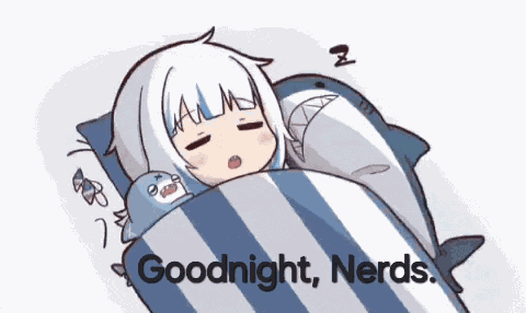 Gawr Gura Good Night GIF