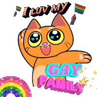 Gay Family Gay Families Sticker