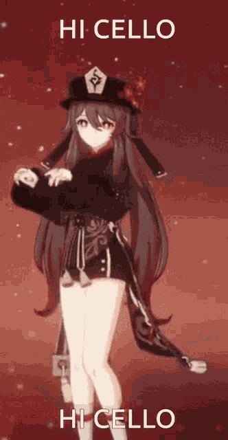 Genshin Impact Hu Tao GIF