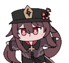 Genshin Impact Hu Tao Sticker