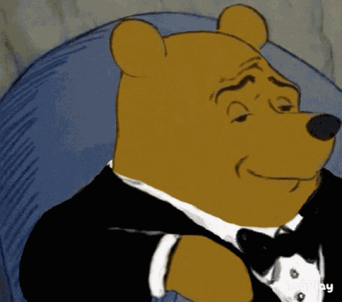 Gentleman Winnie GIF
