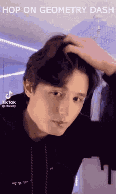 Geometry Dash Hop On GIF