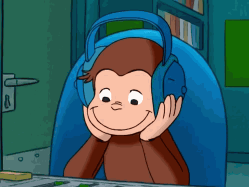 George Curious GIF