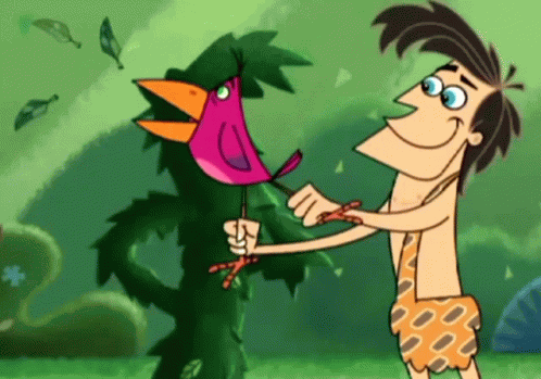 George Of The Jungle Tookie Tookie Bird GIF