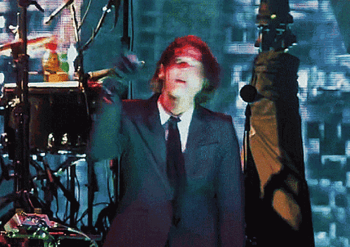 Gerard Way Smile GIF
