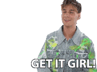 Get It Girl Brad Mondo Sticker