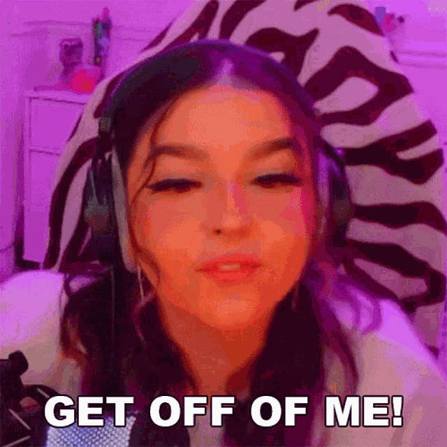 Get Off Of Me Ashleybtw GIF