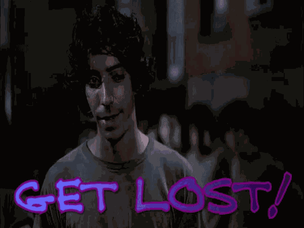 Get Out Get Lost GIF