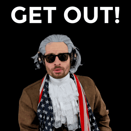 Get Out Get Outta Here GIF
