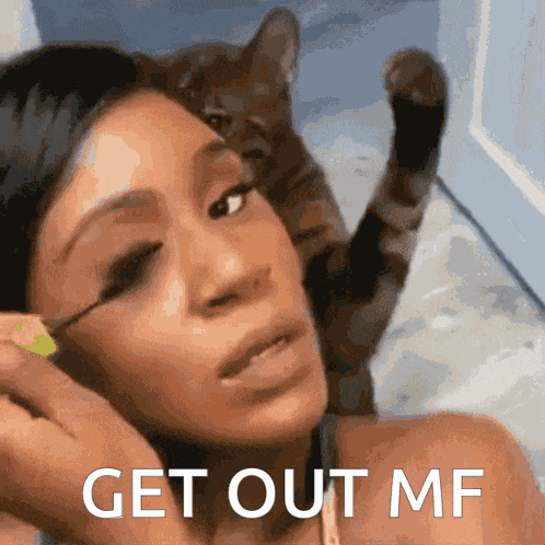 Get Out Mf Shut Up GIF